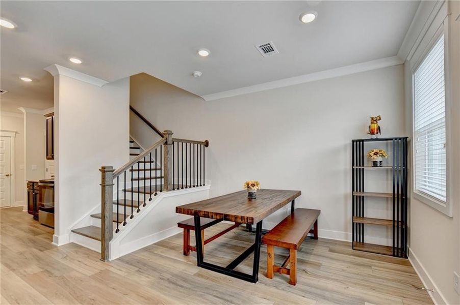 Furnished interior view inside a new home in , Auburn (Image 6).