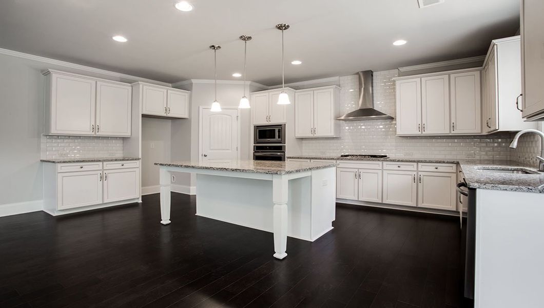 Representative furnished interior of a home built from the Edinburgh by D.R. Horton in Thalley Creek Estates, Cumming (Image 6).