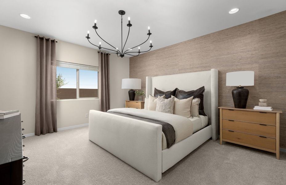 Representative furnished interior of a home built from the Lantana by Pulte Homes in Festival Foothills, Buckeye (Image 14).