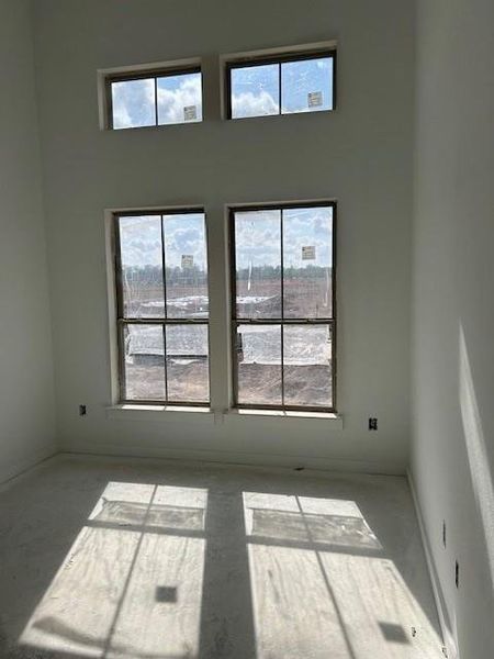 In-progress construction of a new home in Sienna 45', 50', Missouri City, TX (Image 9).