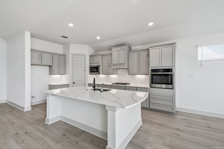 Furnished interior view inside a new home in Stillwater Ranch, San Antonio (Image 11).