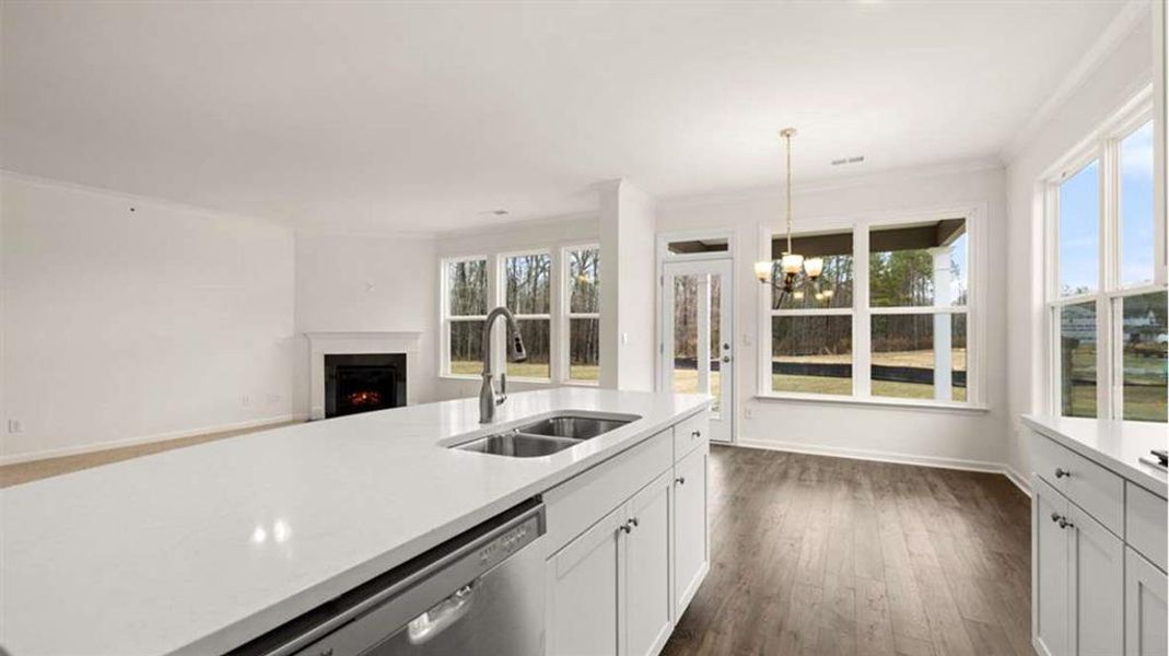 Furnished interior view inside a new home in Wildwood, Covington (Image 11).