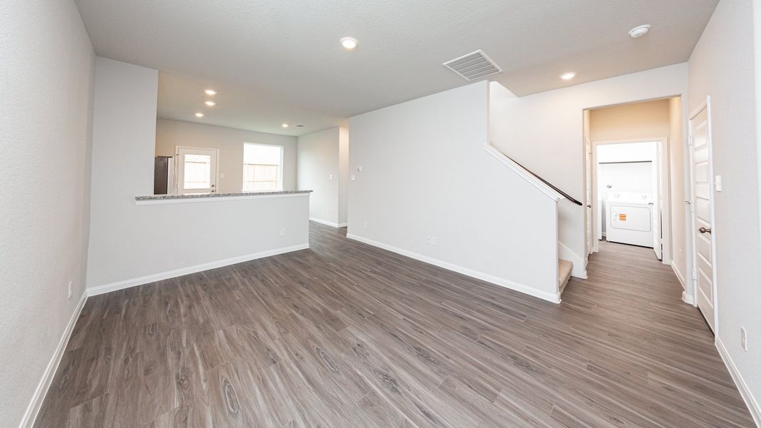 Family Room to Kitchen