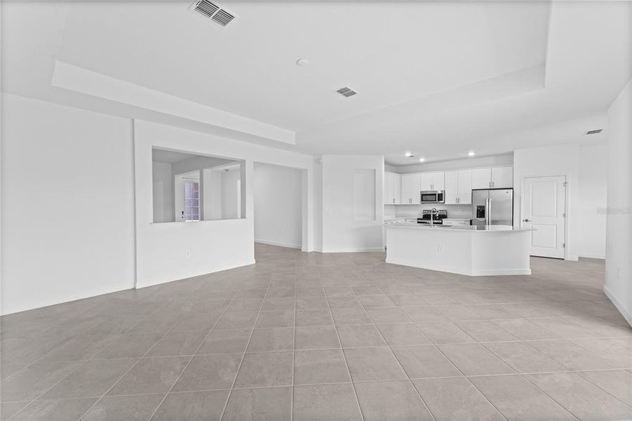 Spacious, unfurnished interior of a new home in Calusa Country Club, Lakewood Ranch (Image 14). Spacious, unfurnished interior of a new home in Calusa Country Club, Lakewood Ranch (Image 14).