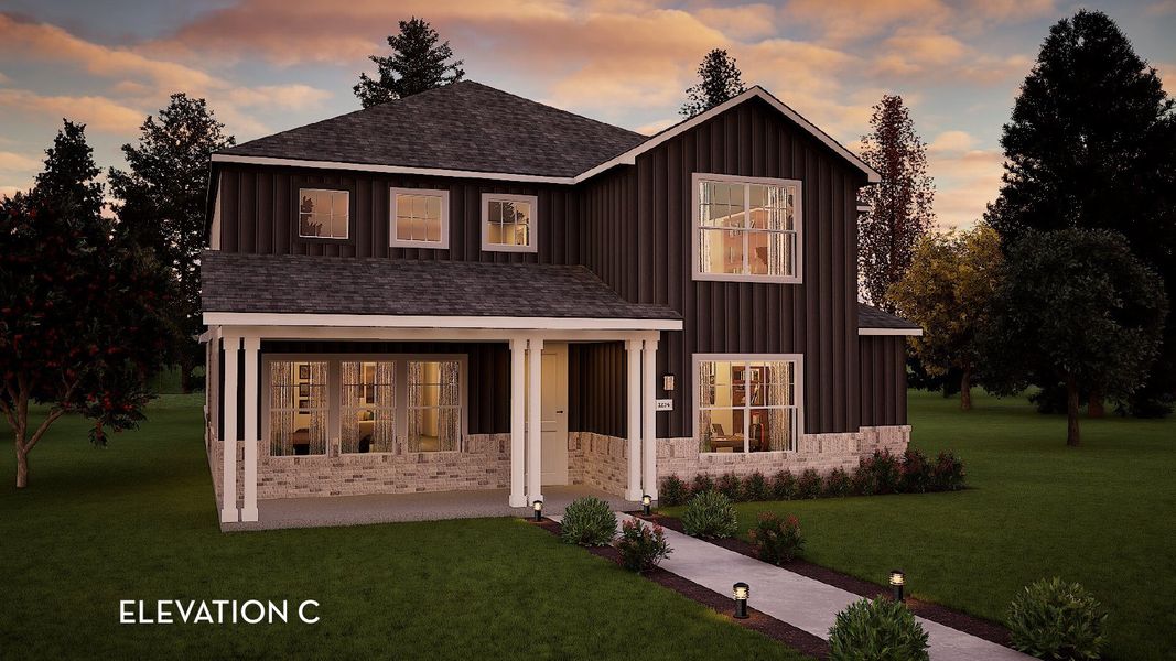 Front exterior of a home in the Masonbrooke community, located in Murfreesboro, TN (Image 1). Front exterior of a home in the Masonbrooke community, located in Murfreesboro, TN (Image 1).