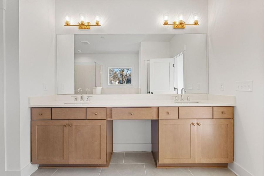 Furnished interior view inside a new home in Hillshire, Cumming (Image 4).