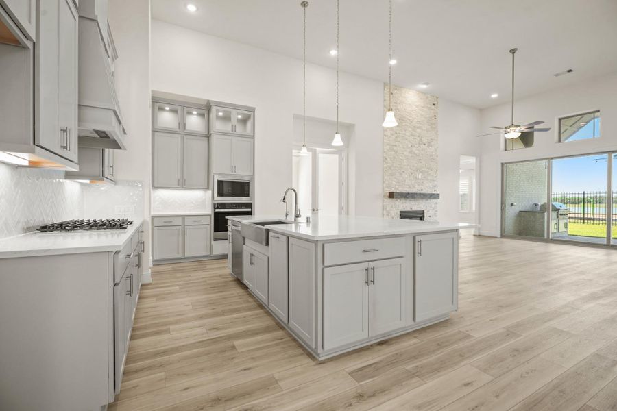 Furnished interior view inside a new home in Westwood, League City (Image 11). Furnished interior view inside a new home in Westwood, League City (Image 11).