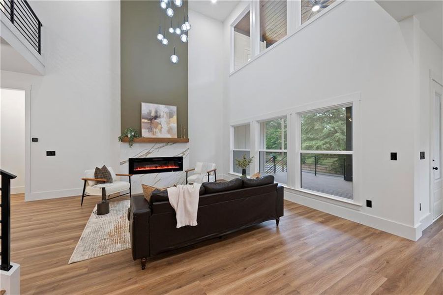 Furnished interior view inside a new home in , Gainesville (Image 36). Furnished interior view inside a new home in , Gainesville (Image 36).