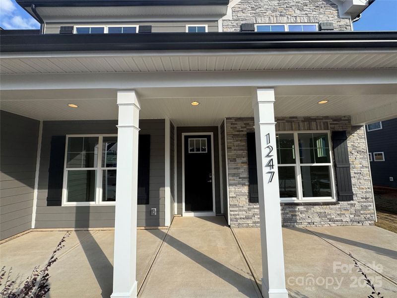 Exterior details and patio area of a home in Carrington, Stanley (Image 4).
