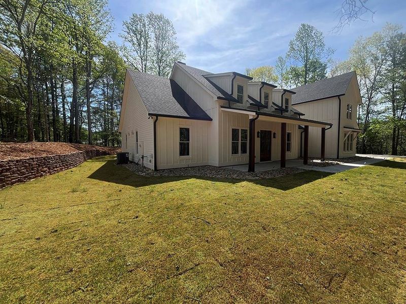 Exterior details and patio area of a home in , Canton (Image 4).