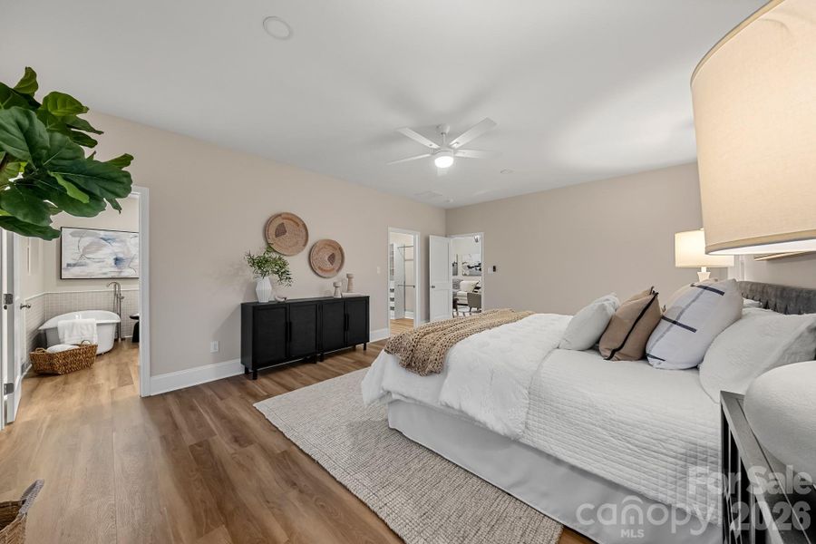 Furnished interior view inside a new home in , Rock Hill (Image 16).