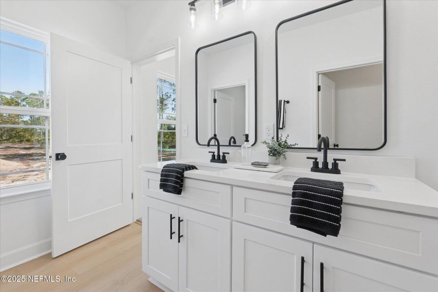 Furnished interior view inside a new home in , Sanderson (Image 7).