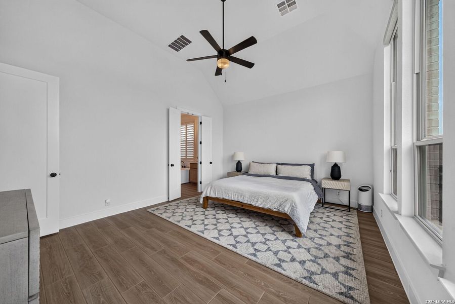 Furnished interior view inside a new home in Veramendi, New Braunfels (Image 11).
