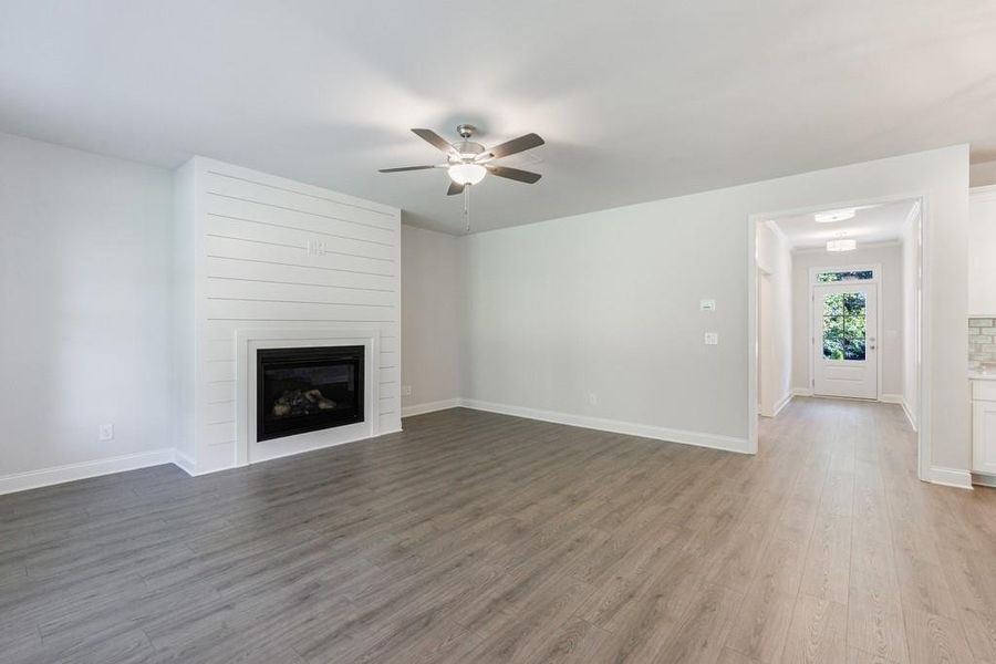 Spacious, unfurnished interior of a new home in , Buford (Image 37).