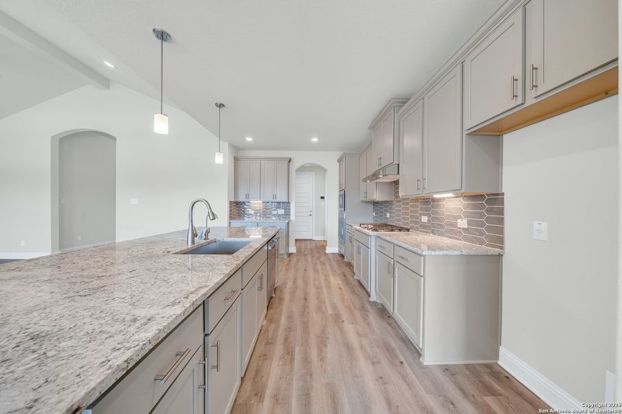 Furnished interior view inside a new home in Buffalo Crossing, Cibolo (Image 10). Furnished interior view inside a new home in Buffalo Crossing, Cibolo (Image 10).