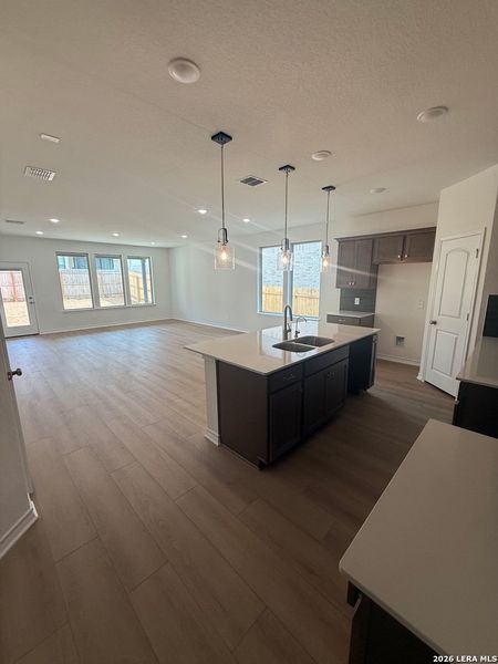 Spacious, unfurnished interior of a new home in Bison Ridge, San Antonio (Image 4). Spacious, unfurnished interior of a new home in Bison Ridge, San Antonio (Image 4).