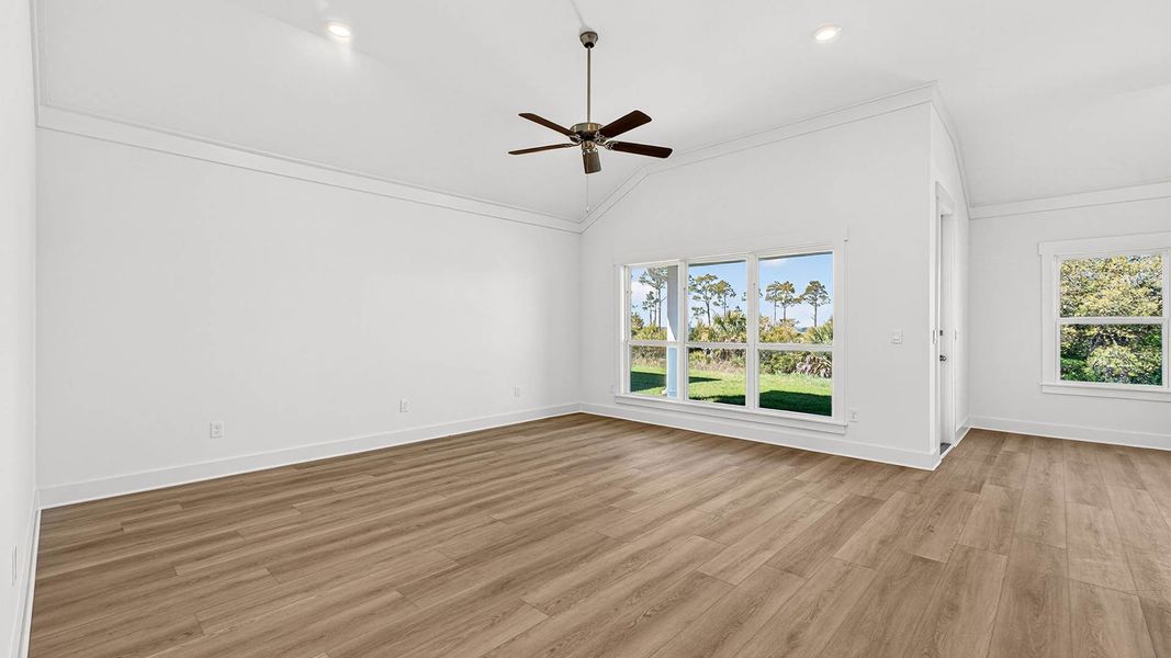 Representative unfurnished interior of a home built from the The Lily by D.R. Horton in WindMark Beach, Port Saint Joe (Image 18).