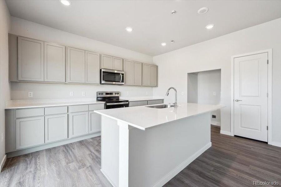 Furnished interior view inside a new home in Legato, Commerce City (Image 8).