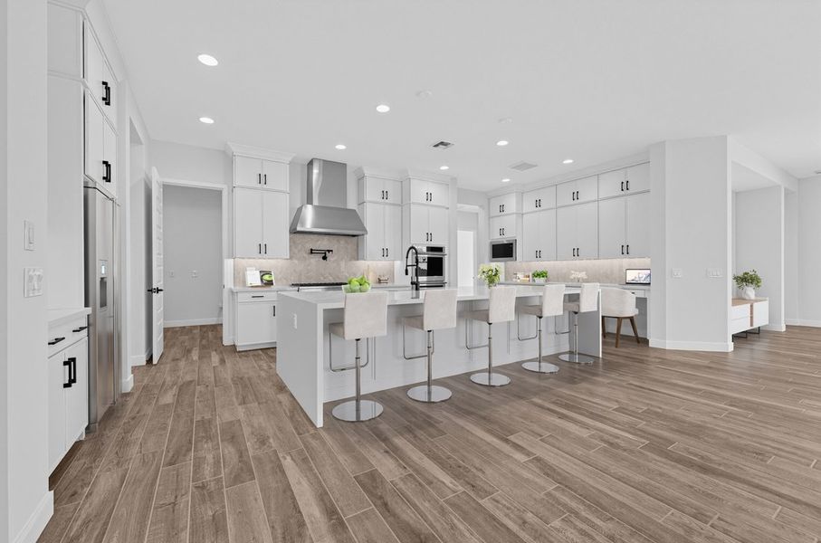 Furnished interior view inside a new home in Legado, Queen Creek (Image 3).