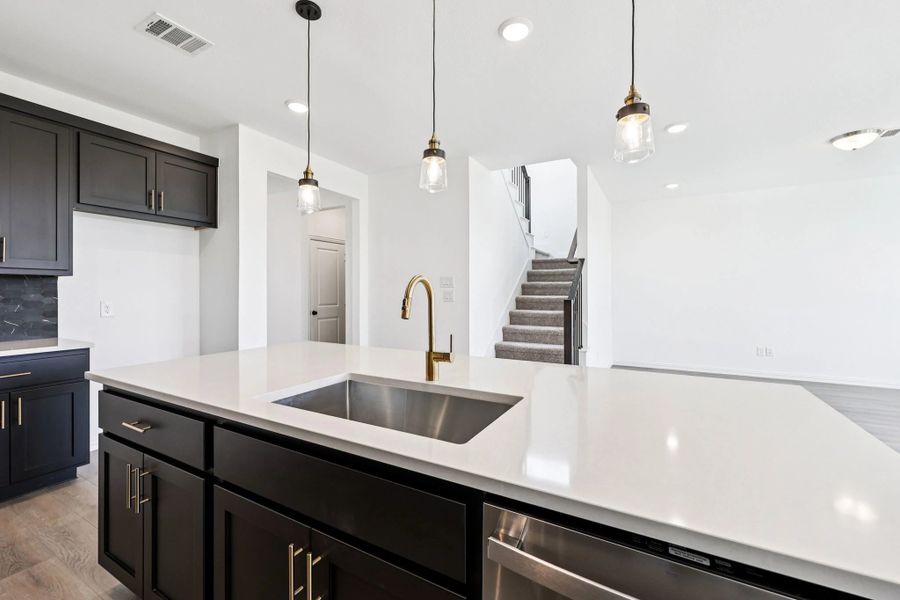 Kitchen featuring the Noir Collection