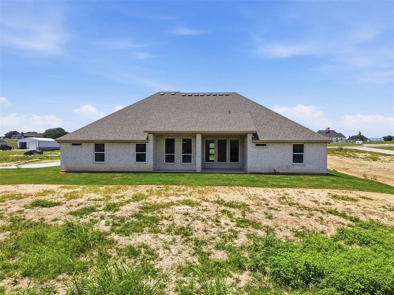 Exterior details and patio area of a home in , Weatherford (Image 25).