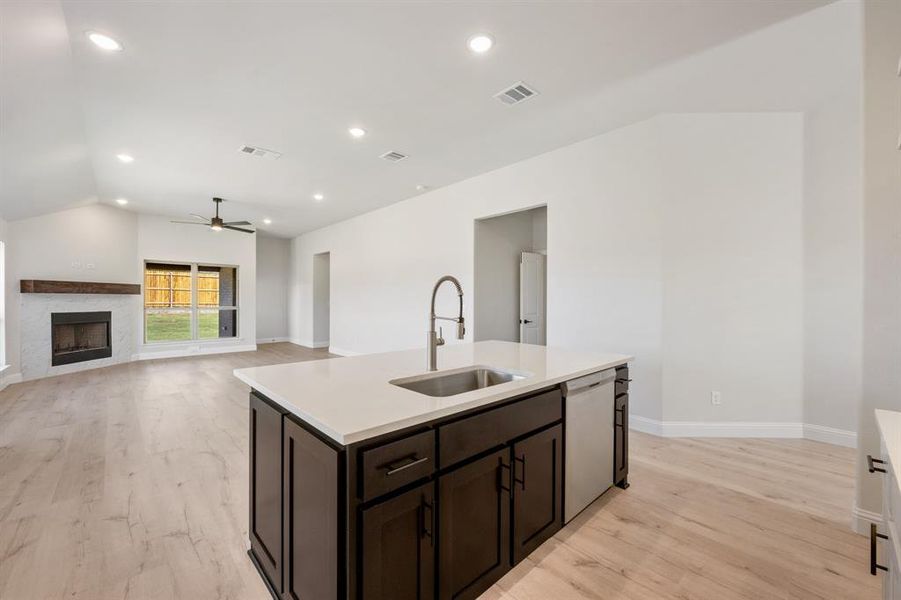 Furnished interior view inside a new home in Anderson Crossing, Trenton (Image 8). Furnished interior view inside a new home in Anderson Crossing, Trenton (Image 8).