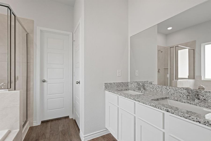 Furnished interior view inside a new home in Burgess Meadows, Cleburne (Image 5).