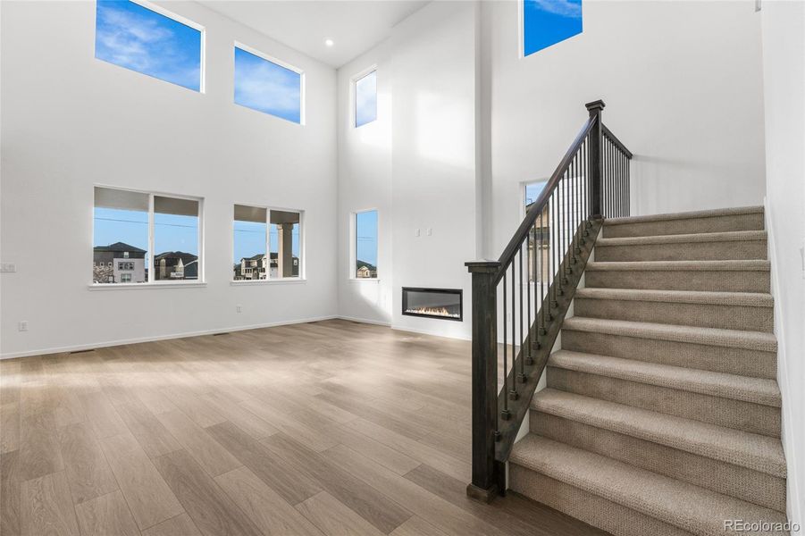 Spacious, unfurnished interior of a new home in Harvest Crossing, Aurora (Image 26).