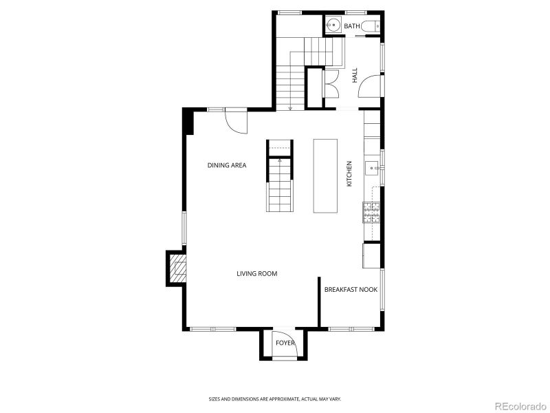 2D floor plan layout of this home in , Wheat Ridge, CO (Image 4). 2D floor plan layout of this home in , Wheat Ridge, CO (Image 4).