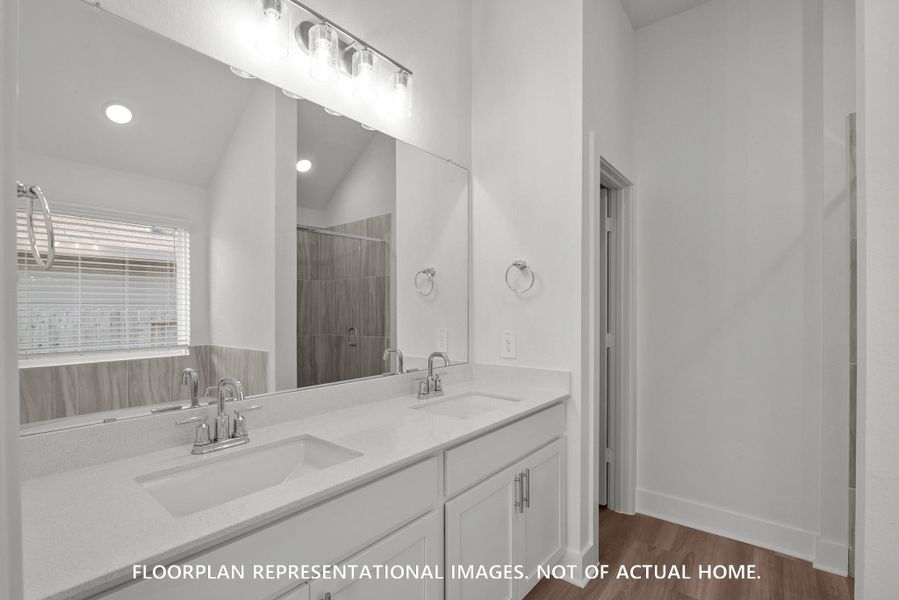 Furnished interior view inside a new home in Moran Ranch, Willis (Image 7).