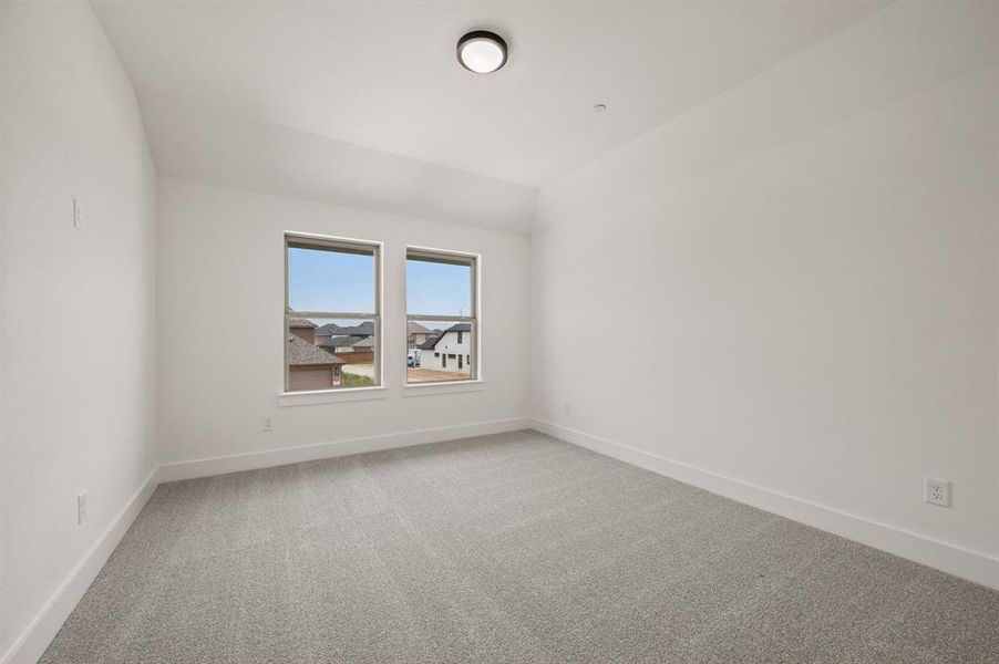 You'll find nicely sized secondary bedrooms in our Camille II plan.