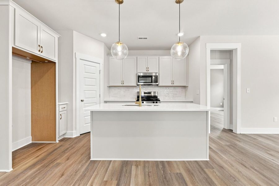 Furnished interior view inside a new home in McConnell Ridge, McLeansville (Image 7).