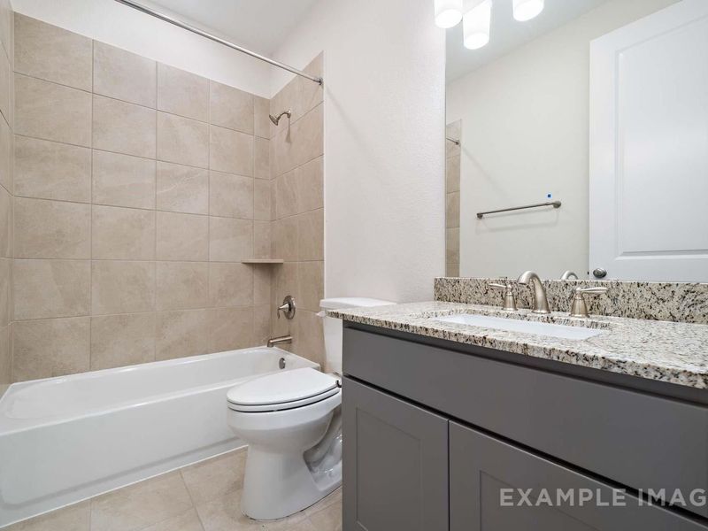 Furnished interior view inside a new home in Lago Mar, Texas City (Image 9).