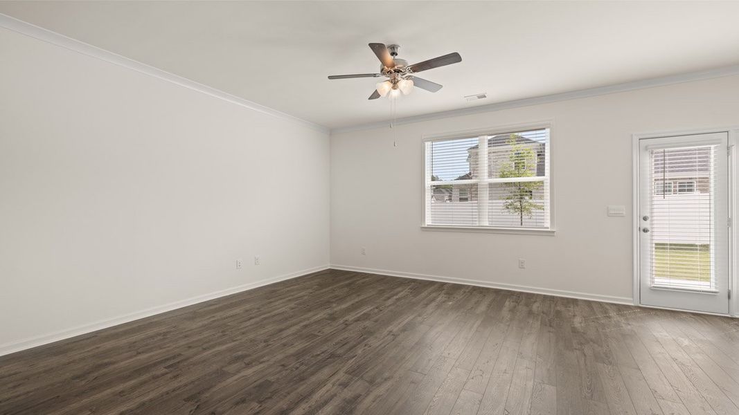 Spacious, unfurnished interior of a new home in Independence Villas and Townhomes, Loganville (Image 17). Spacious, unfurnished interior of a new home in Independence Villas and Townhomes, Loganville (Image 17).