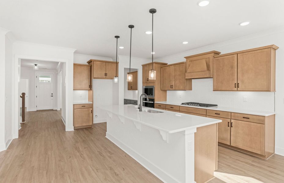Furnished interior view inside a new home in Durham Farms, Hendersonville (Image 7).