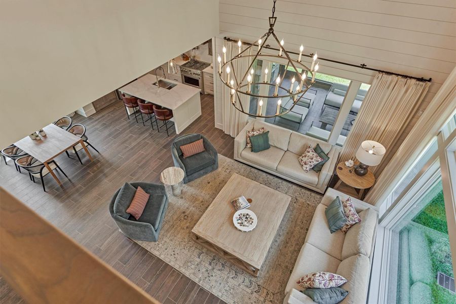 Furnished interior view inside a new home in , Montgomery (Image 38).