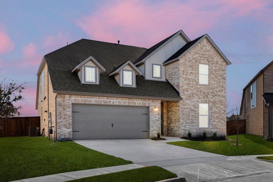 Representative exterior photo of a completed home built from the Republic by Rockwell Homes in Anna Ranch, Anna, TX (Image 30). Representative exterior photo of a completed home built from the Republic by Rockwell Homes in Anna Ranch, Anna, TX (Image 30).