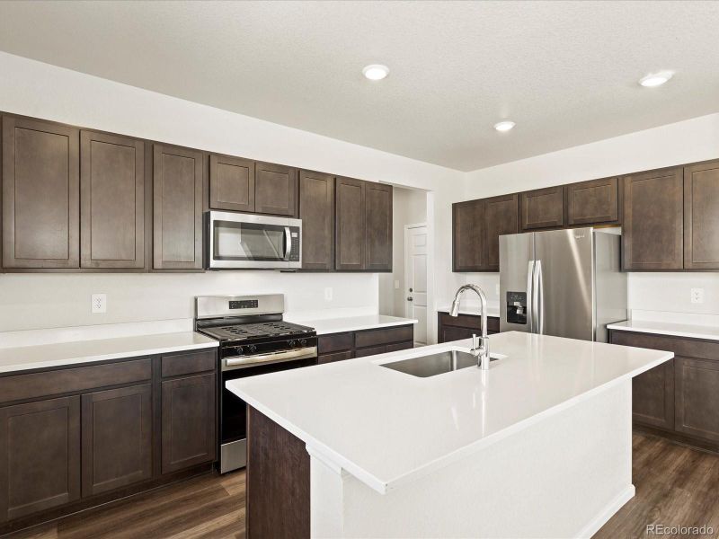 Furnished interior view inside a new home in Revere at Johnstown, Johnstown (Image 15).