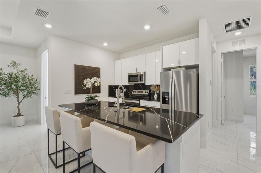Furnished interior view inside a new home in , Port Charlotte (Image 37). Furnished interior view inside a new home in , Port Charlotte (Image 37).