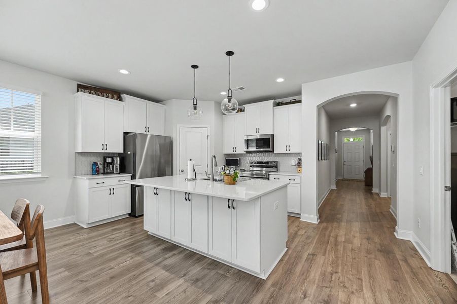 Furnished interior view inside a new home in , Manning (Image 4).