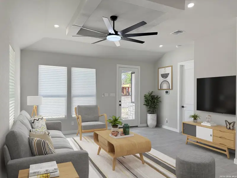 Furnished interior view inside a new home in , San Antonio (Image 5).