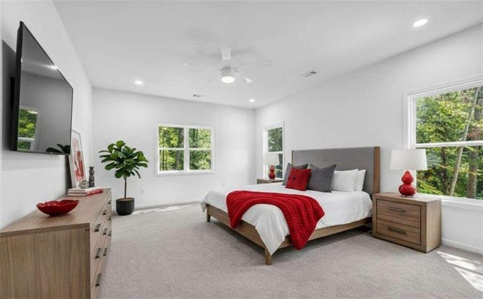 Furnished interior view inside a new home in , Fayetteville (Image 14).