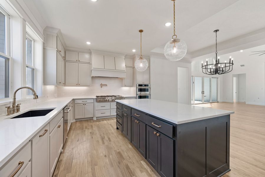 Furnished interior view inside a new home in NorthGlen, Haslet (Image 9).