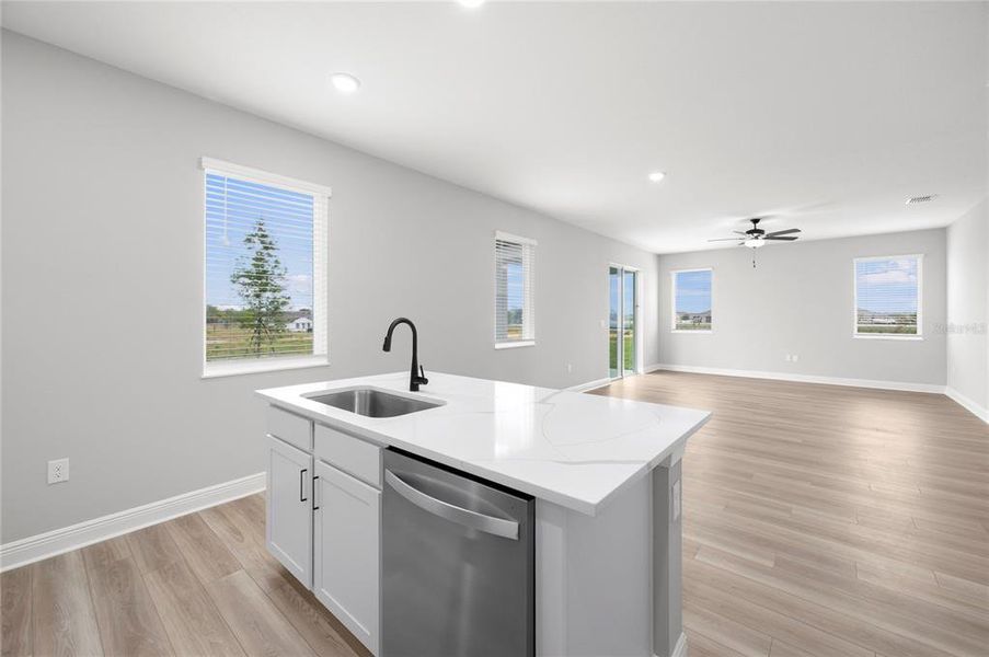 Furnished interior view inside a new home in Citrus Place, Babson Park (Image 12).