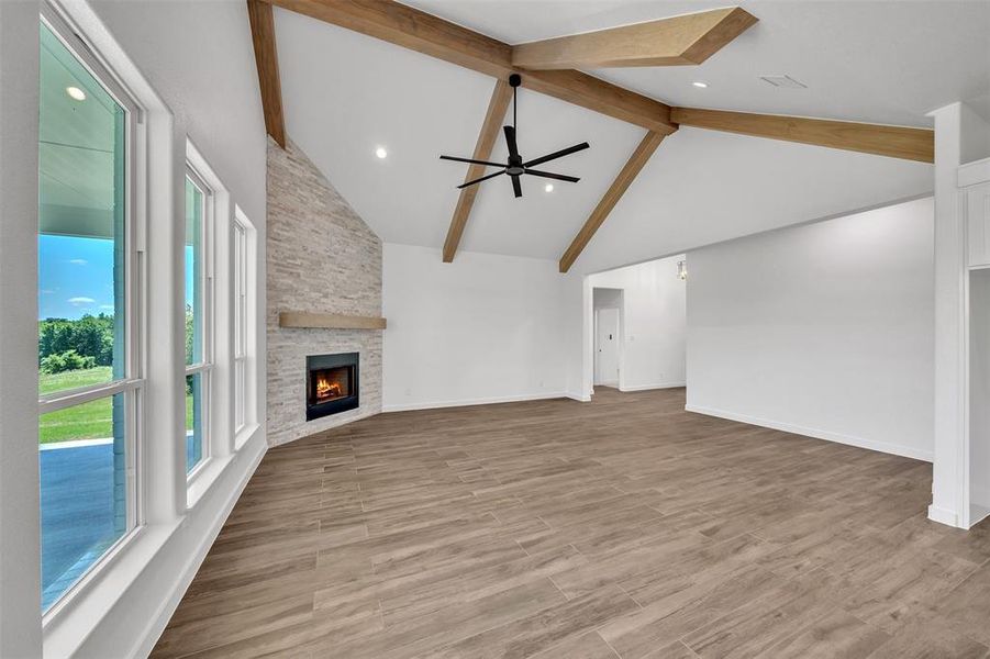 Spacious, unfurnished interior of a new home in , Springtown (Image 21).