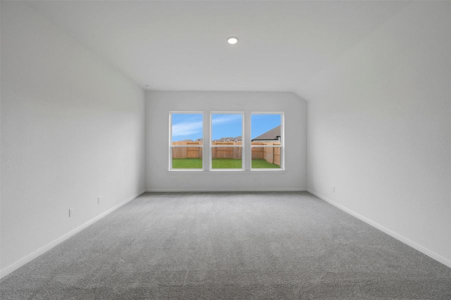 Spacious, unfurnished interior of a new home in Jordan Ranch - Terrace Collection, Fulshear (Image 26).