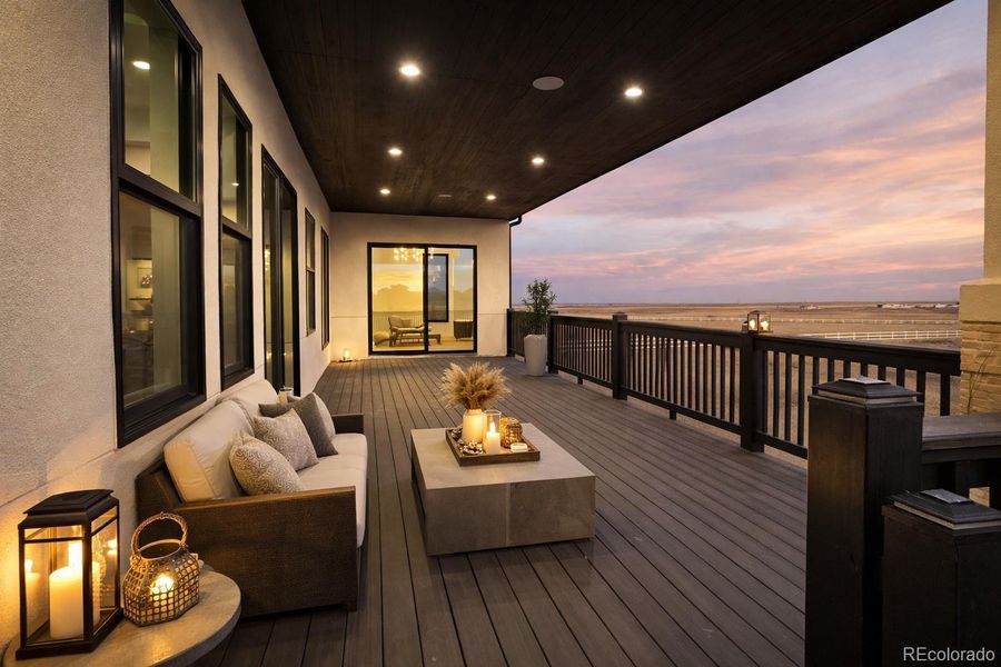 Exterior details and patio area of a home in , Keenesburg (Image 3).