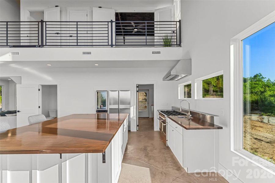 Furnished interior view inside a new home in , Morganton (Image 4).