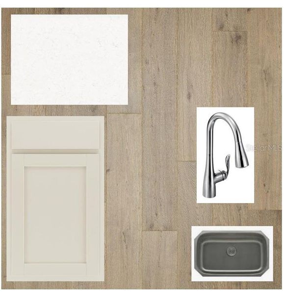 Sample of building materials used in homes in Vistera of Venice – Cottage Series, Nokomis (Image 4).