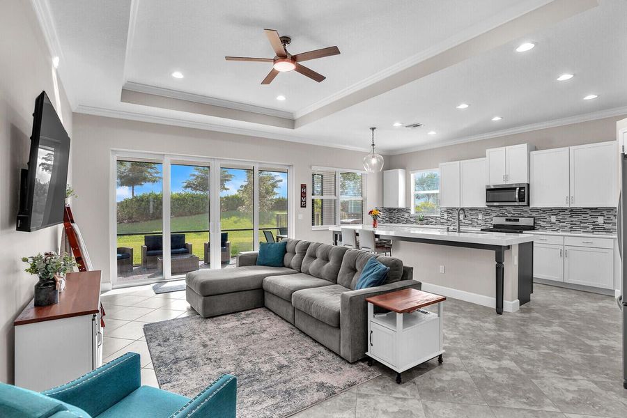 Furnished interior view inside a new home in , Westlake (Image 6).